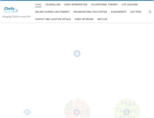 Tablet Screenshot of claritybrunei.com